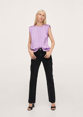 MANGO Blouse 'Antonia' in Lila