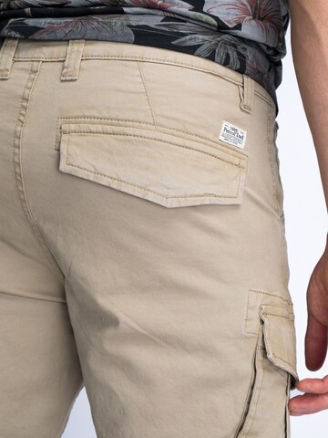 Petrol Industries Slimfit Hose 'Waikiki' in Beige