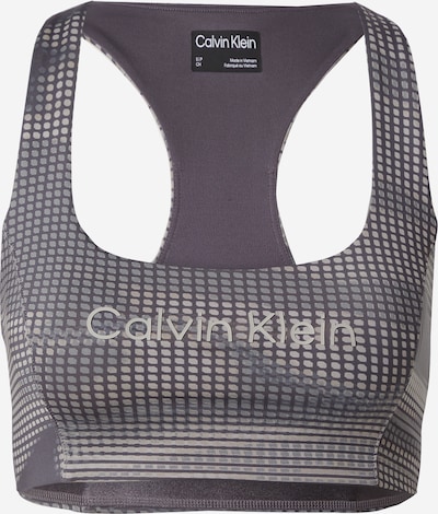 Calvin Klein Sport Спортен сутиен в кремаво / светлосиво / тъмносиво, Преглед на продукта