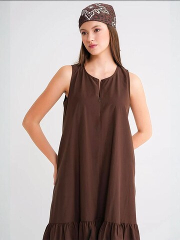 Robe d’été MixRay en marron