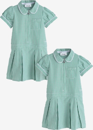 98 dydžio Suknelė iš CLARKS, spalva – smaragdinė spalva / balta, Prekių apžvalga
