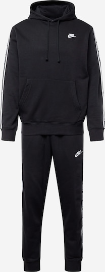 Treningas 'CLUB FLEECE' iš Nike Sportswear, spalva – juoda / balta, Prekių apžvalga