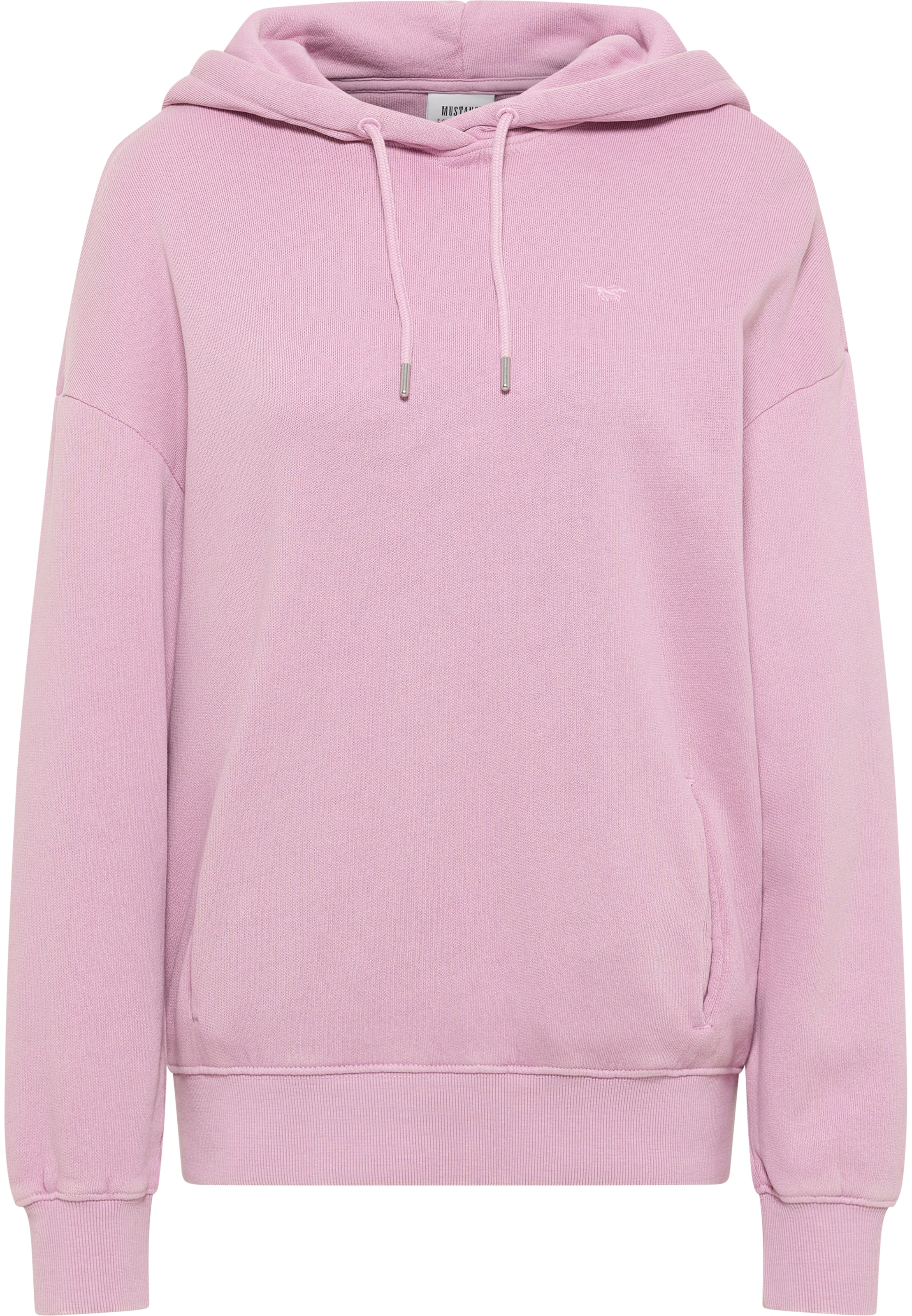 MUSTANG Sweatshirt 'Lea' in Pink: front