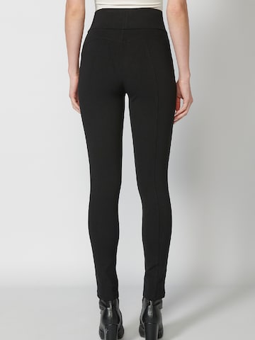 KOROSHI - regular Leggings en negro