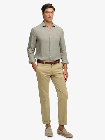 Superdry & Co Regular Fit Paita 'Riviera' värissä vihreä