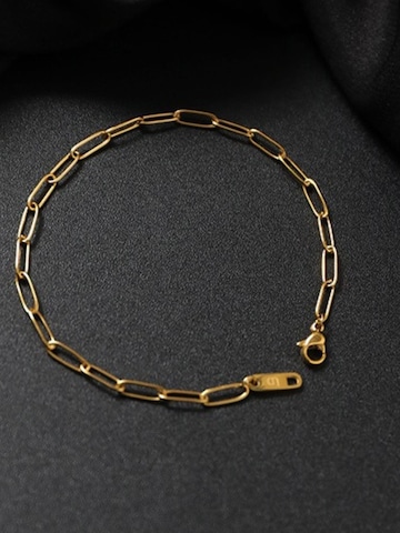 Pure Schmuck Armband 'Wide Buckle' in Gold