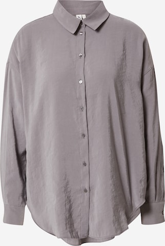 Camicia da donna 'Iris' di ONLY in grigio: frontale