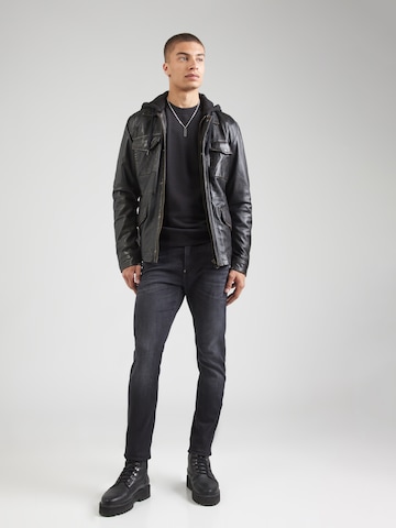 LEVI'S ® Regular fit Majica 'Original Housemark' | črna barva