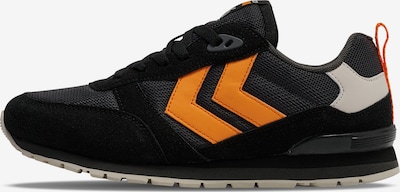 Hummel Baskets basses en 36 en gris / orange / noir, Vue avec produit