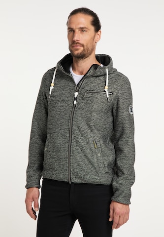 Schmuddelwedda Fleece jacket in Grey: front