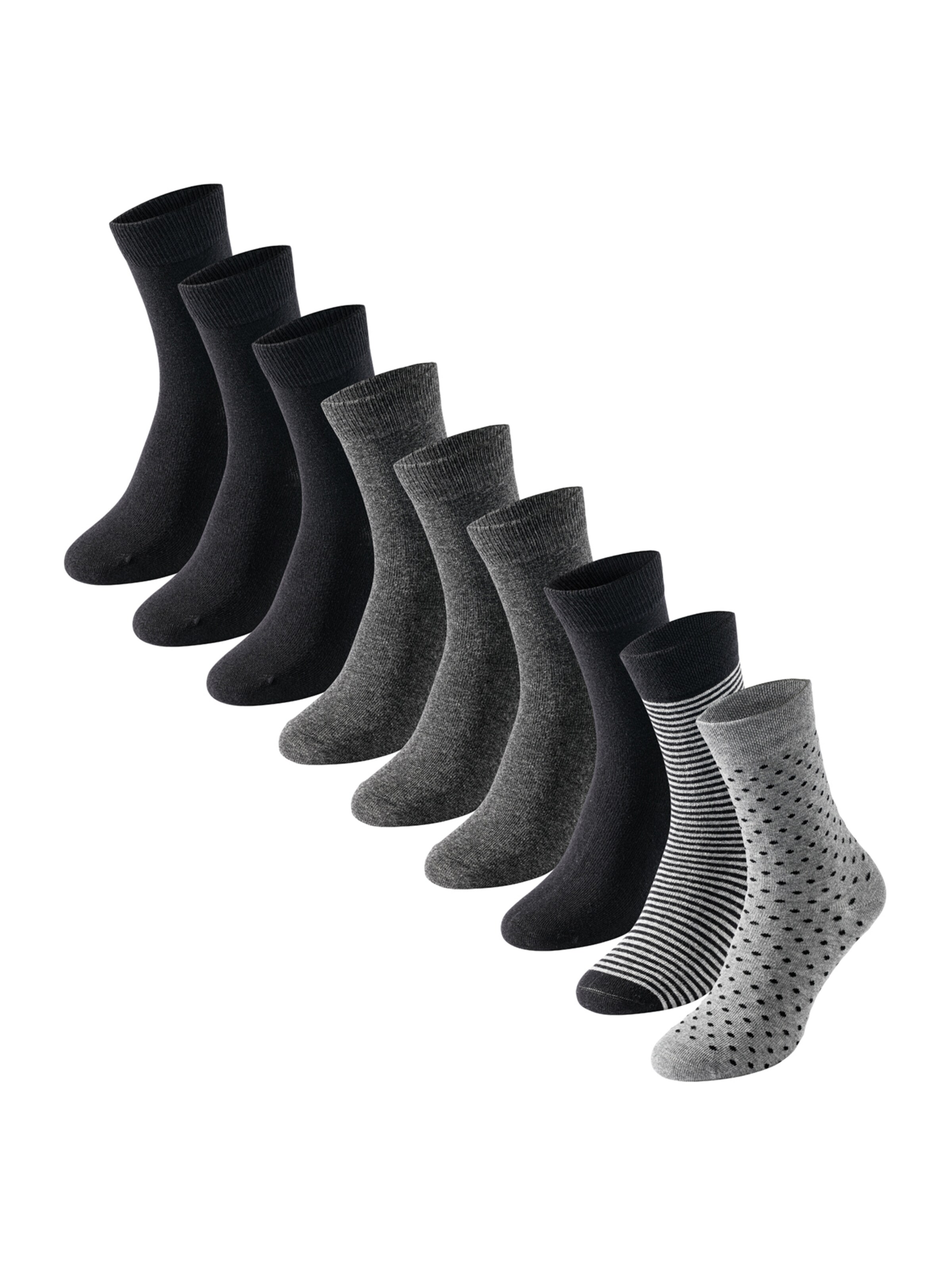 uncover by SCHIESSER Socken in Grau: Vorderseite
