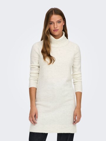 JDYPletena haljina 'Elanor' - bijela boja: prednji dio