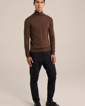 Pull-over WE Fashion en marron