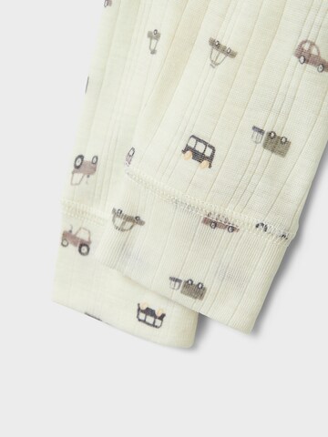NAME IT Конический (Tapered) Леггинсы 'NBMWANG' в Белый