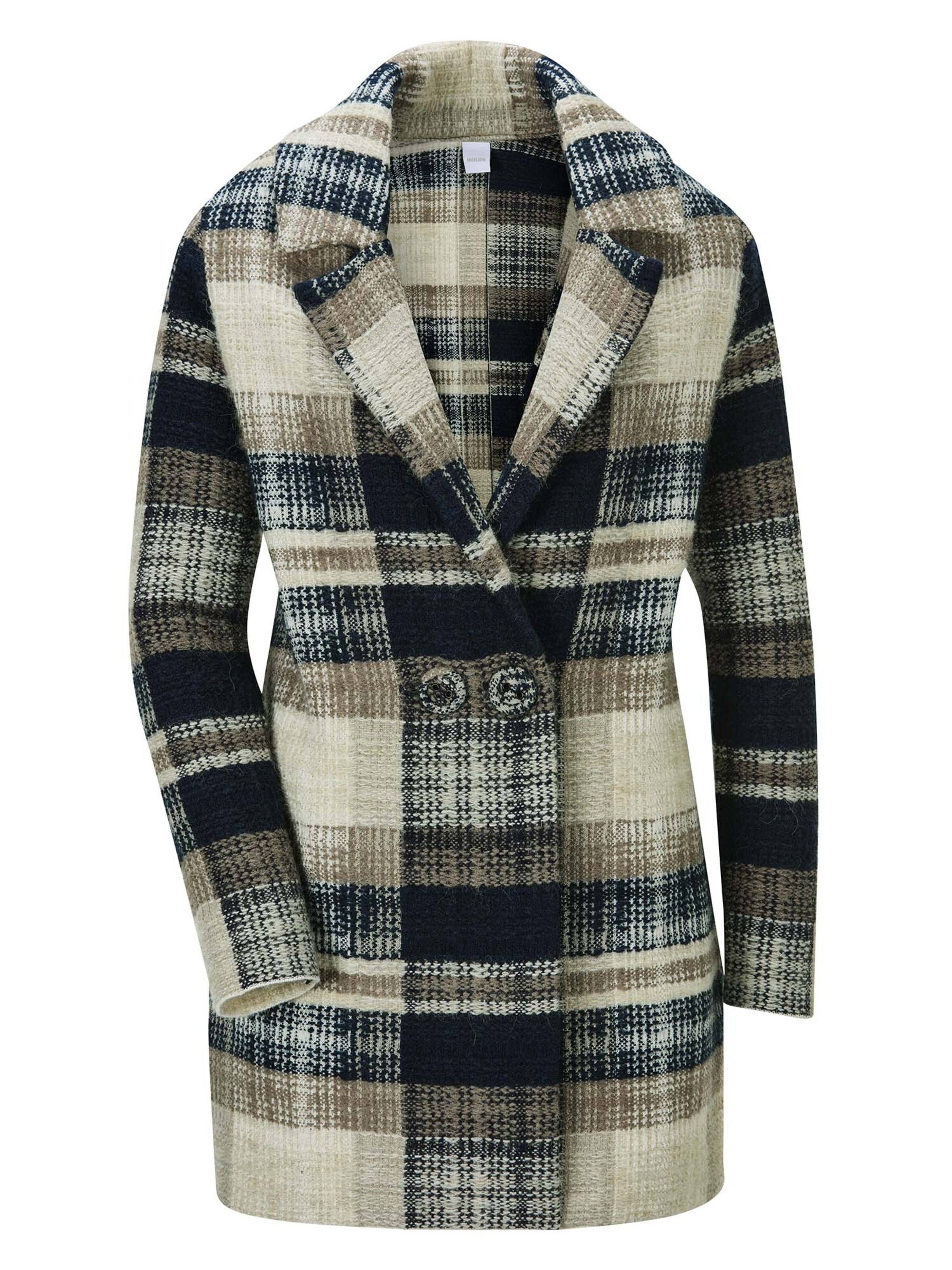 MADELEINE Strickjacke in Blau: Vorderseite