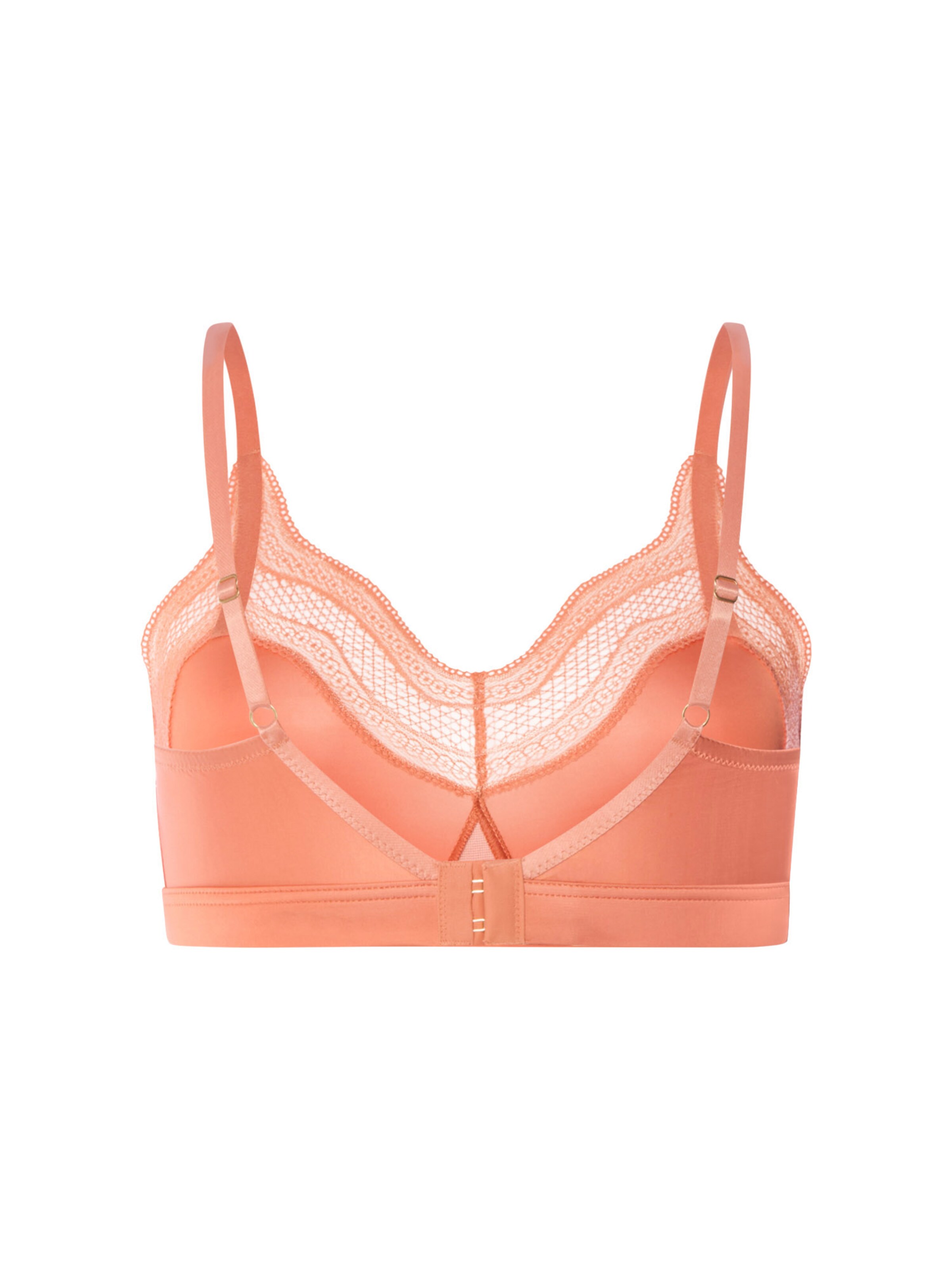 Hanro T-shirt Bra ' Ciri ' in Orange