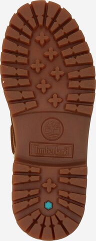 brūns TIMBERLAND Kurpes ar šņorēm 'STONE STREET'