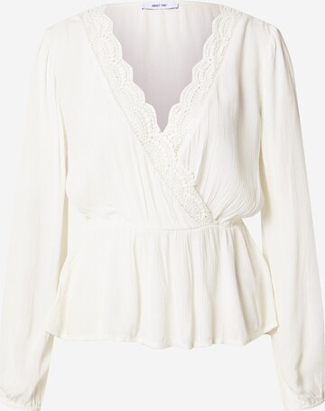 ABOUT YOU Blouse 'Binia' in Wit: voorkant