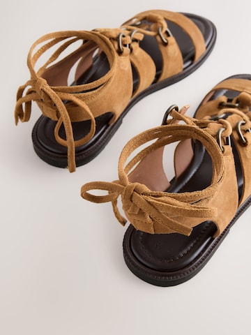 Sandalo 'Forever Comfort® Ghillie' di Next in marrone