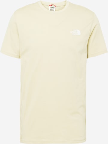 THE NORTH FACE T-Shirt 'Simple Dome' in Beige: predná strana