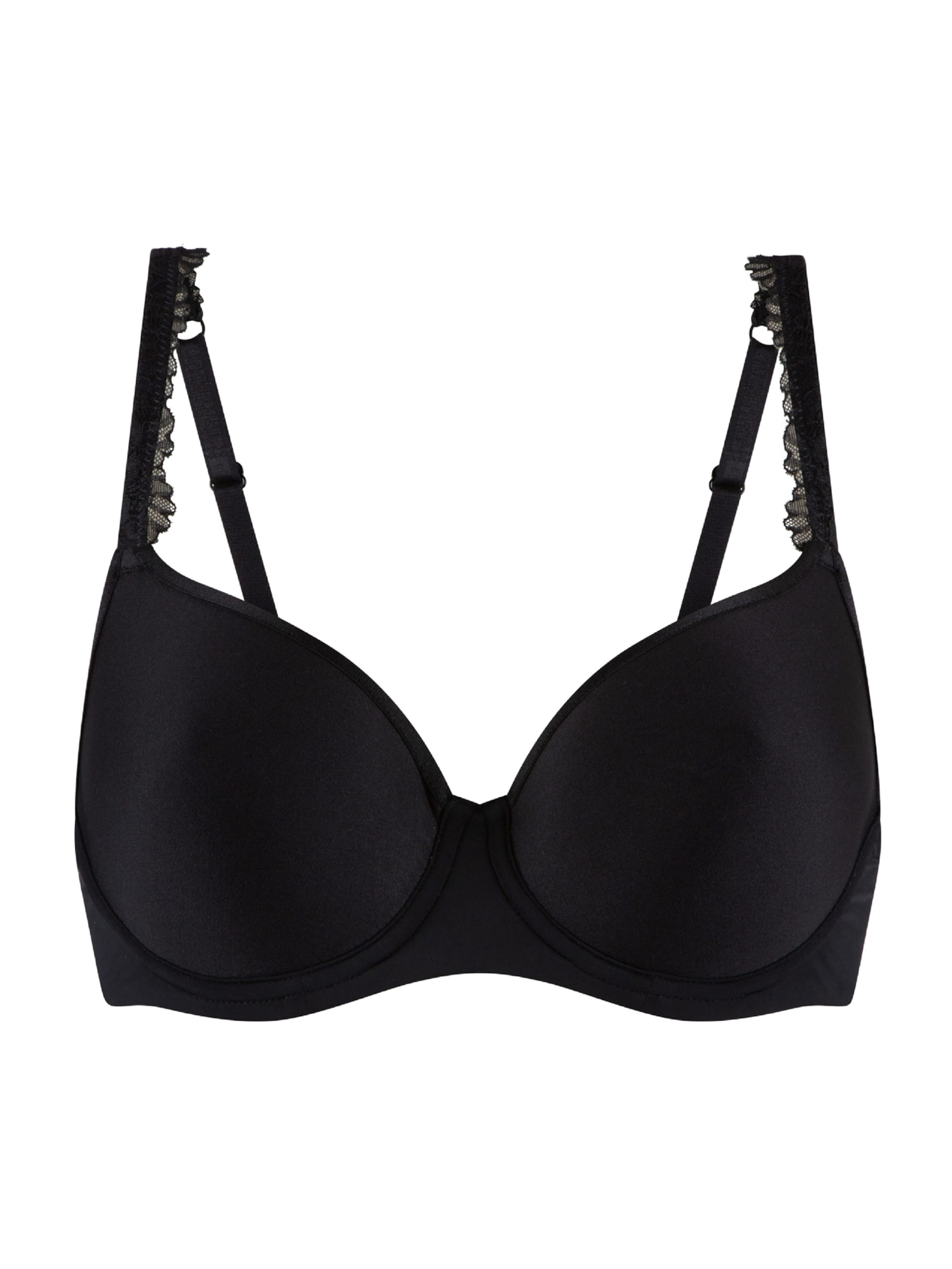 LingaDore Σουτιέν για T-Shirt Σουτιέν σε μαύρο: μπροστά