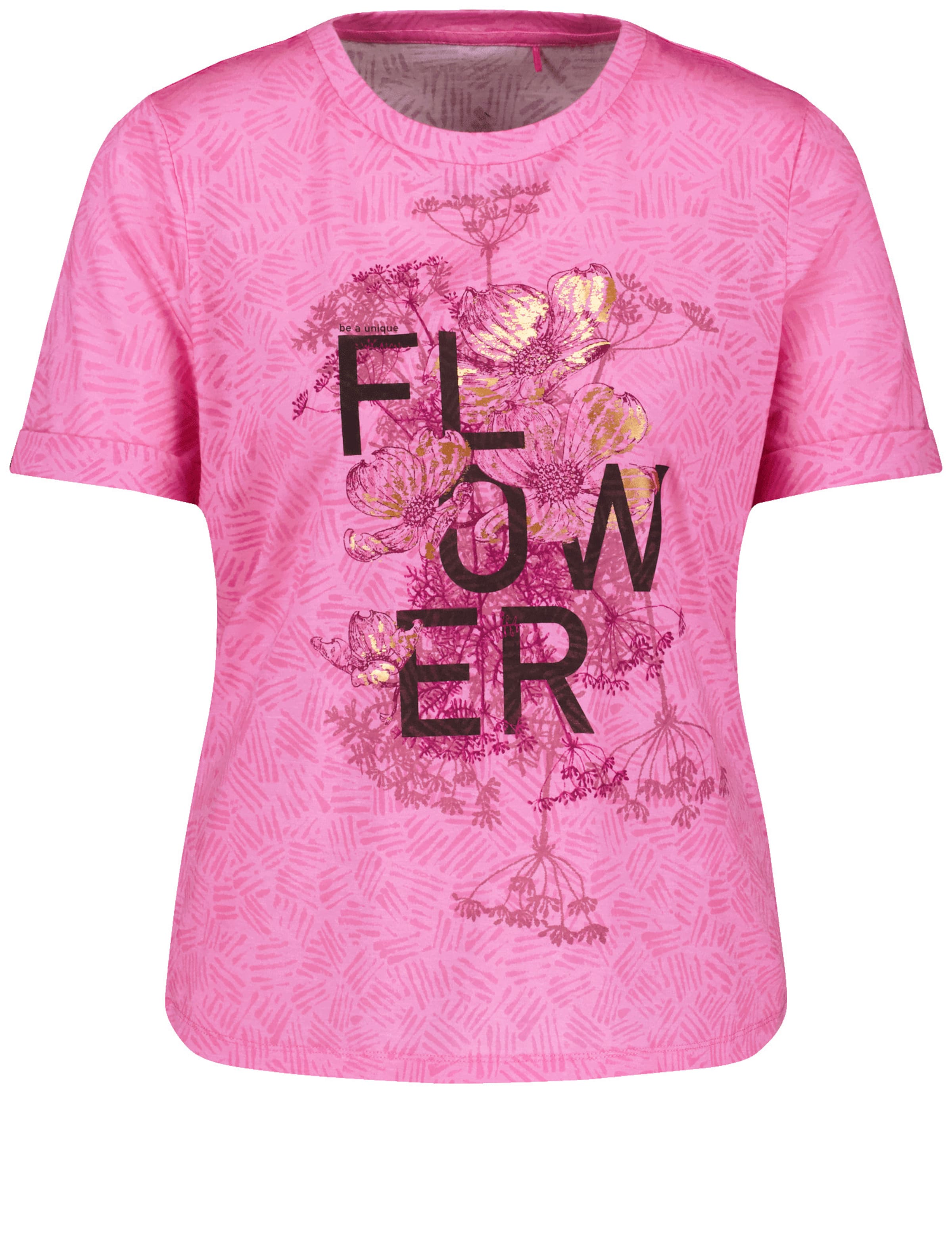 GERRY WEBER Shirt in Neon Pink Light Pink ABOUT YOU