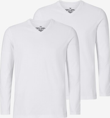 Jan Vanderstorm Shirt ' Amund ' in Wit: voorkant