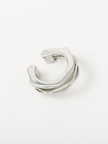 YParis - Pendientes 'Ear cuff Bolty S' en plata