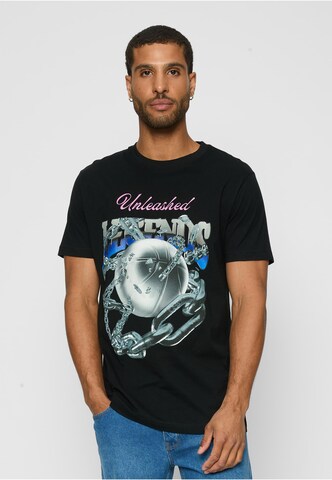 MT Men Shirt in Black: front