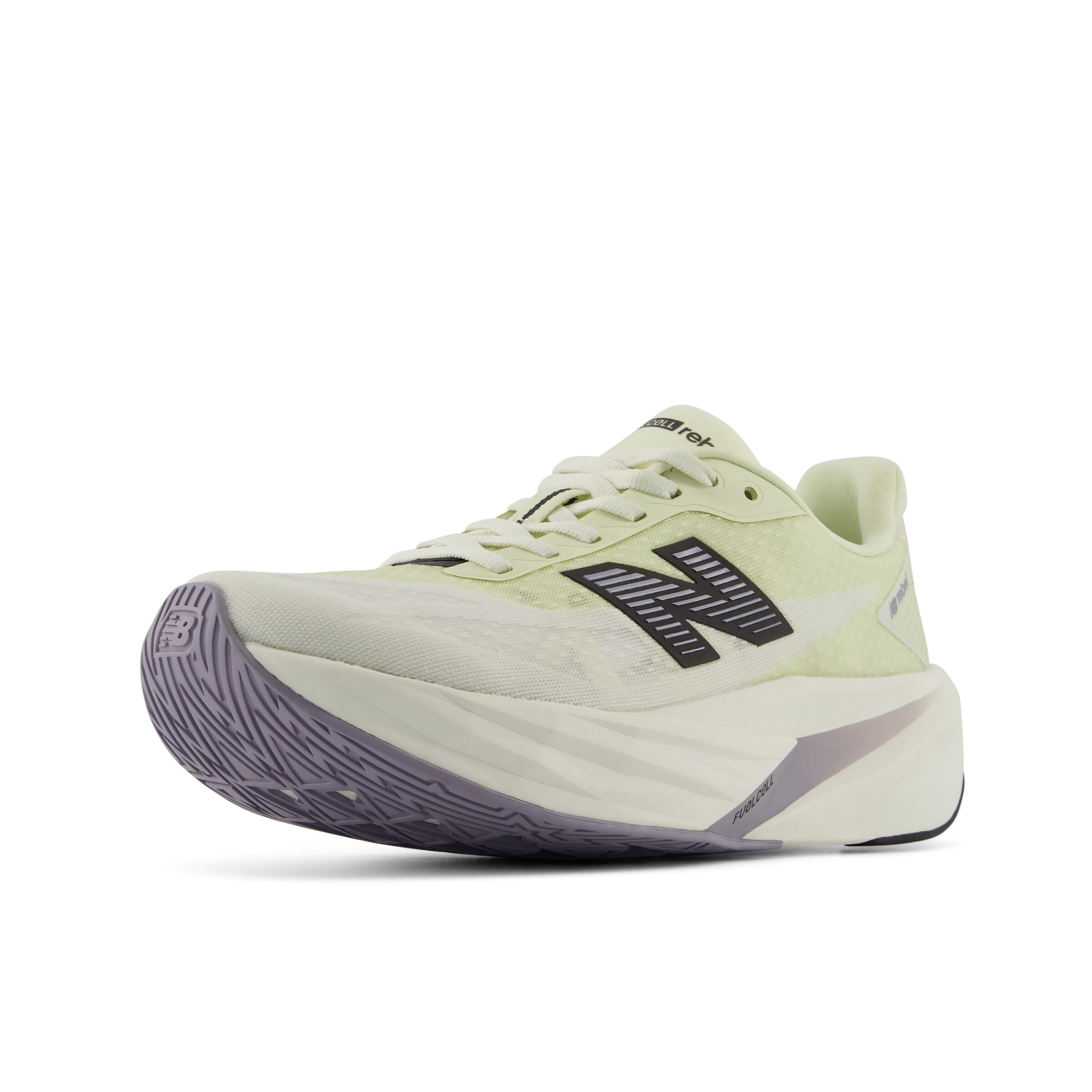 Chaussure de course 'FuelCell Rebel v5' new balance en vert : devant