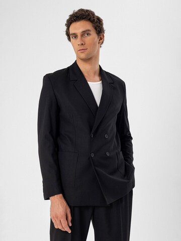 Regular fit Giacca da completo di Antioch in nero