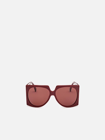 Max Mara Zonnebril in Rood