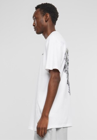 Forgotten Faces - Camisa 'Born A Lotus' em branco