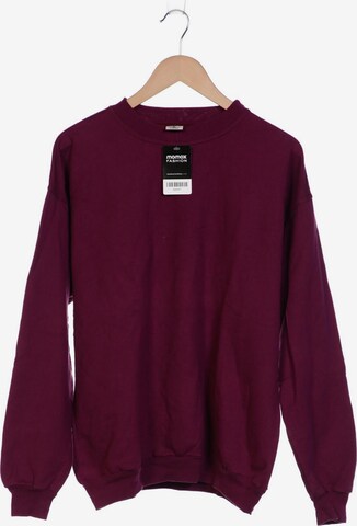 hessnatur Sweatshirt & Zip-Up Hoodie in L in Purple: front