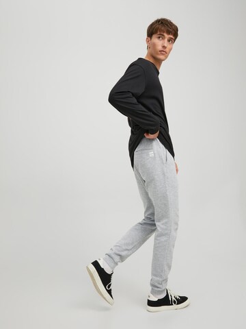 JACK & JONES Tapered Trousers 'WILL' in Grey