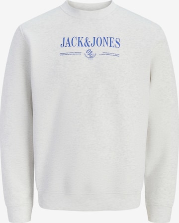 balts JACK & JONES Sportisks džemperis 'JORFREDERIKSBERG': no priekšpuses