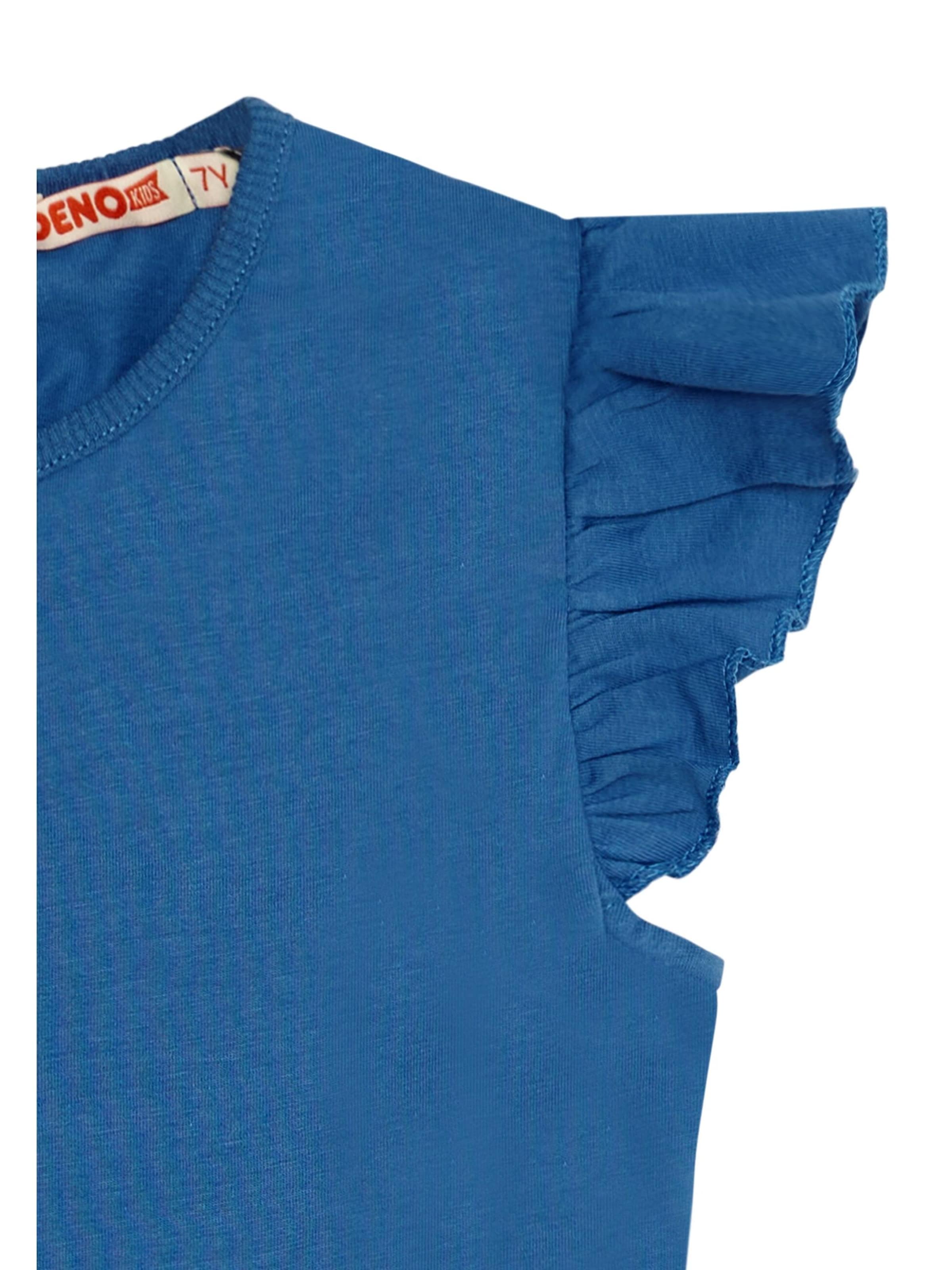Robe 'Cute Bunny' Denokids en bleu