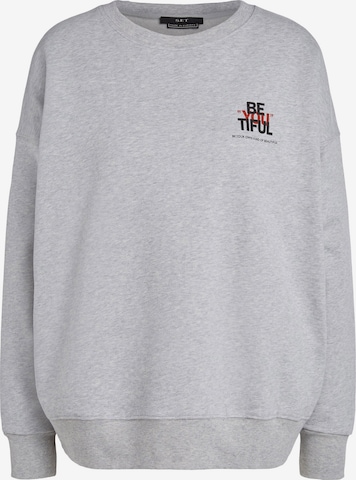 Sweat-shirt SET en gris : devant