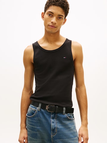 Tommy Jeans Shirt in Zwart: voorkant