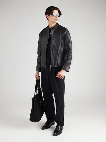 HUGO - Chaqueta de entretiempo 'Lokis-3' en negro