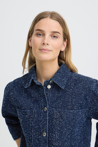 Veste mi-saison Pulz en bleu