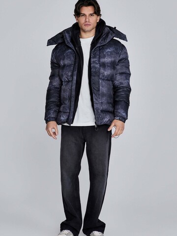 SikSilk Winterjacke 'Puffer Jacket'‌‌‌‌ in Grau