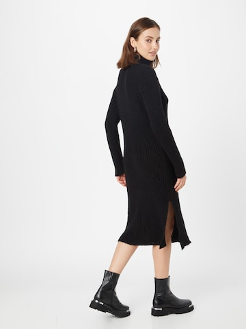 Robes en maille 'Lana' PIECES en noir