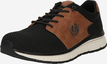 bugatti Rövid szárú sportcipők - fekete: elől