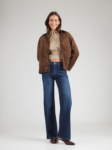 Wide leg Jeans '94AMELIE' de la Gang pe albastru