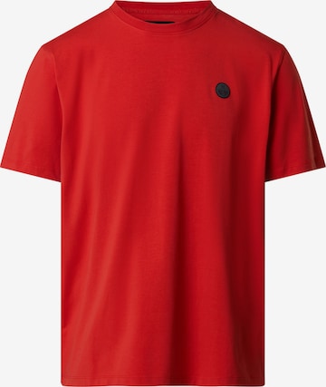 T-Shirt North Sails en rouge : devant