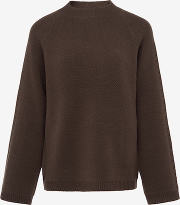 Usha Pullover in Braun: Vorderseite