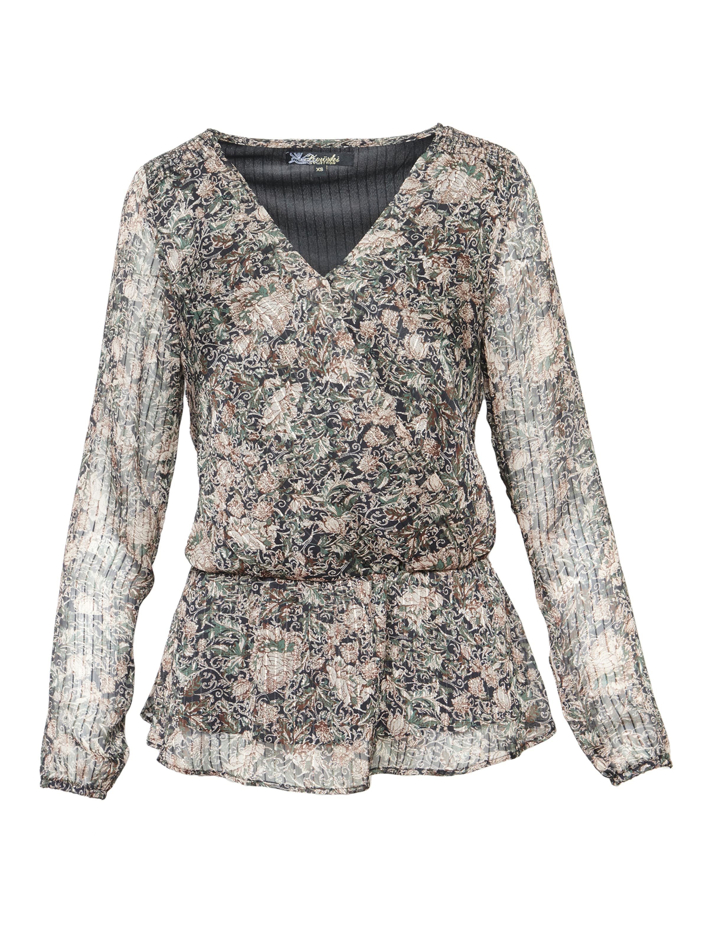 KOROSHI Blouse in Mixed colours: front