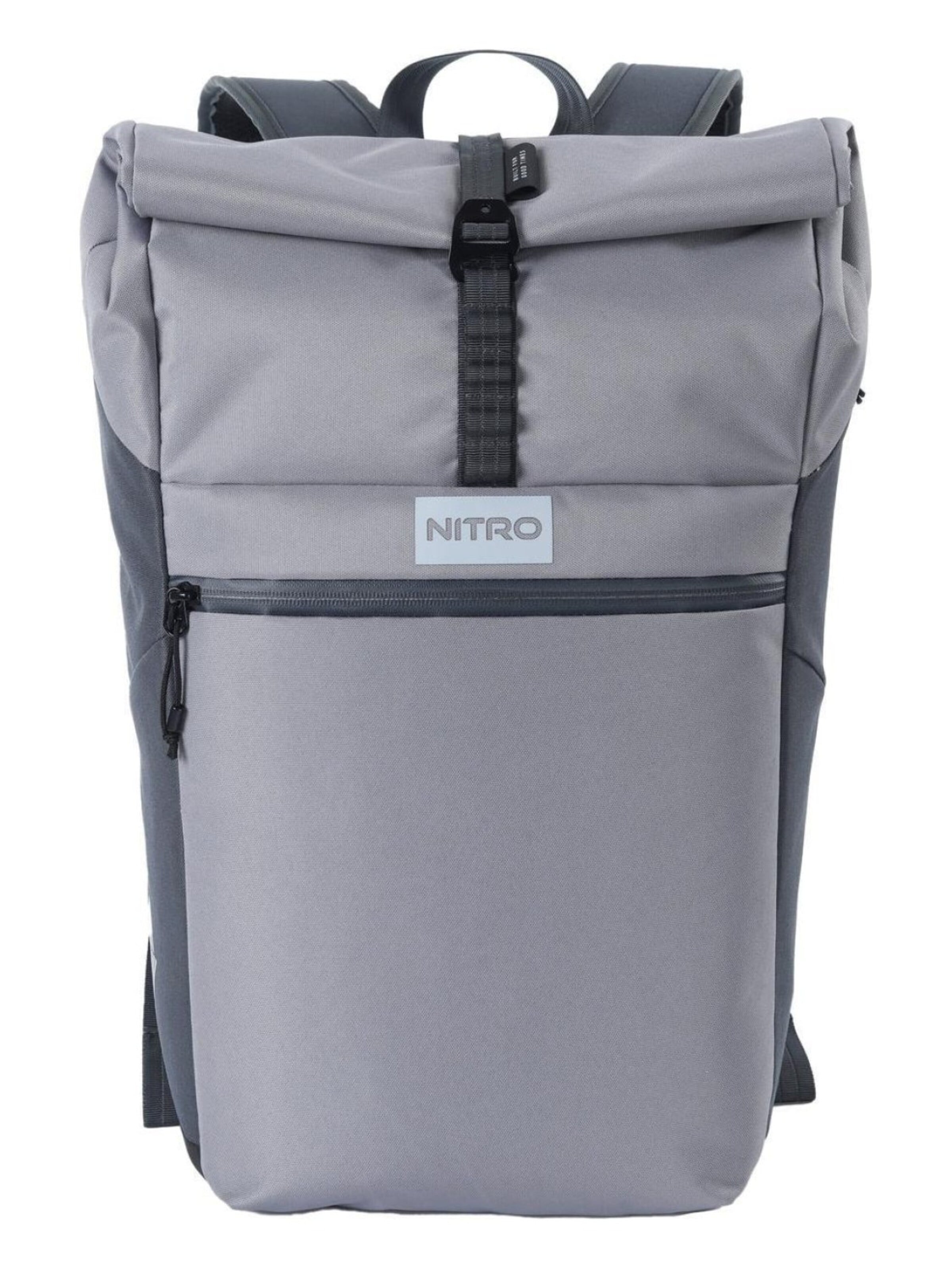 NITRO Rucksack‌‌‌ in Grau: Vorderseite