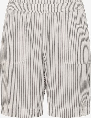 KAFFE CURVE Shorts 'Mille' in Weiß: Vorderseite